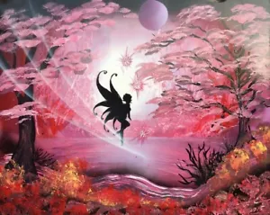 Sakura Fairy DIY Full Round Drill 30x40cm Diamond Painting - Picture 1 of 3