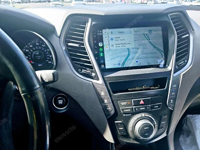 Android CarPlay Car Radio GPS Stereo For Hyundai Santa Fe Sport IX45 2013-2018 - Image 1 of 4