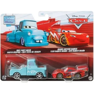 Disney Pixar Cars Tokyo Mater Drift Party Mater and Dragon Lightning McQueen - Picture 1 of 2