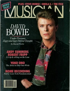 Musician Magazine December 1984 David Bowie Sheila E Andy Summers Robert Fripp - Picture 1 of 2