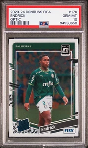 2023-24 PANINI DONRUSS FIFA | OPTIC #176 ENDRICK RC PSA 10 - Bild 1 von 2