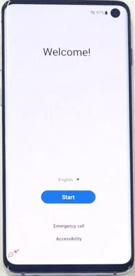 Samsung Galaxy S10 SM-G973U1 512GB prisma branco desbloqueado minúsculo ponto preto bom - Imagem 1 de 4