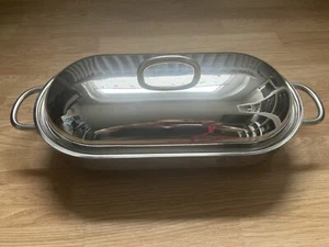 Original WMF Spargel- und Fischkochtopf, ca 6 Liter, Cromargan Edelstahl,wie neu - Bild 1 von 2