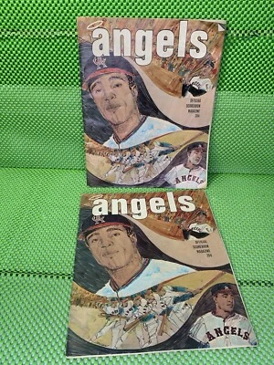 1970 ANGELS OFFICIAL SCOREBOOK MAGAZINES (2) Paul Doyle Autographed Vintage - Image 1 of 4