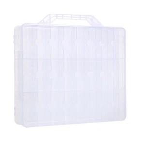 nail polish storage box Clear Nail Polish Case Clear Nail Polish Case Nail - Picture 1 of 8
