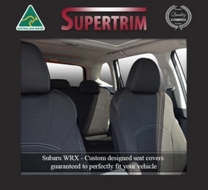 FB + Funda de asiento trasera para Subaru WRX (2014-on) impermeable premium neopreno - Imagen 1 de 12