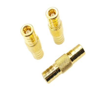 SMB Female Jack to SMB Female Jack RF Coaxial Coax Adapter Connector Converter - Image 1 of 2