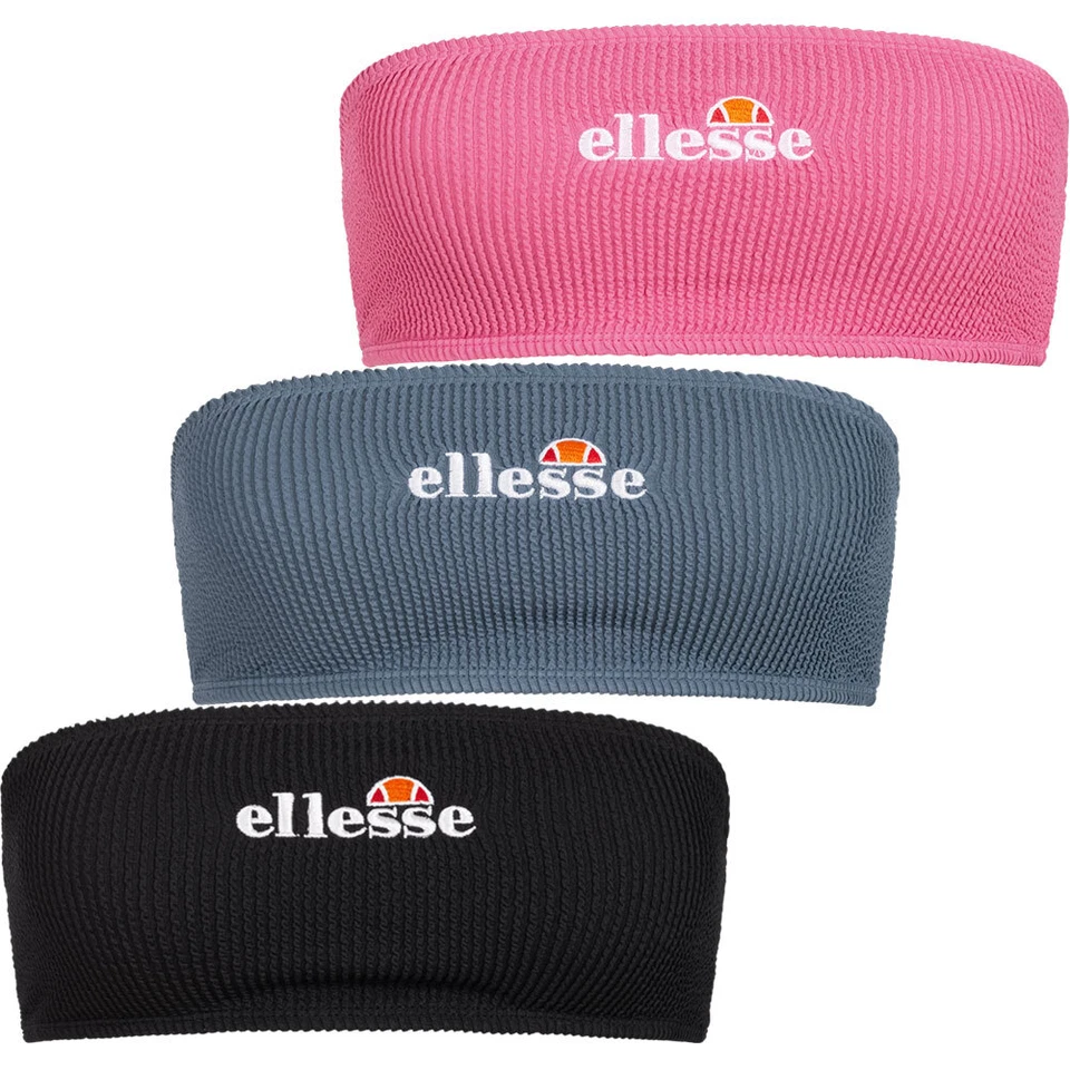 ellesse Assa Damen Schwimmsport Sommer Bikini Top SGM14139 schwarz blau rosa neu - Bild 1 von 1