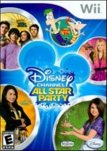 Disney Channel All Star Party w/ Manual NINTENDO WII mini game collection Hannah - Picture 1 of 1