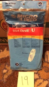 3 Royal Dirt Devil U Vacuum Bags Made by DVC - Picture 1 of 1