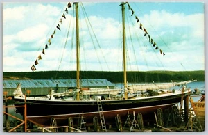 Postal del Museo Flotante Clarenville Terranova MV Norma & Gladys reconstruido 1974 - Imagen 1 de 2