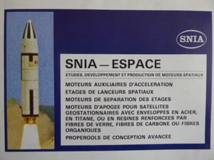 3/1978 PUB SNIA ESPACE MOTEUR PROPERGOL ORIGINAL FRENCH AD - Picture 1 of 1