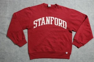 Vintage Stanford University Sweatshirt Mens Small College Crewneck Russell 90s - Picture 1 of 10