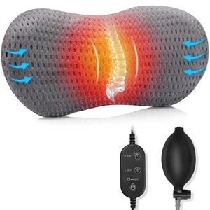 Heated Lumbar Support Pillow for Office Chair, Car, Bed, and Recliner-Customi... - Picture 1 of 7