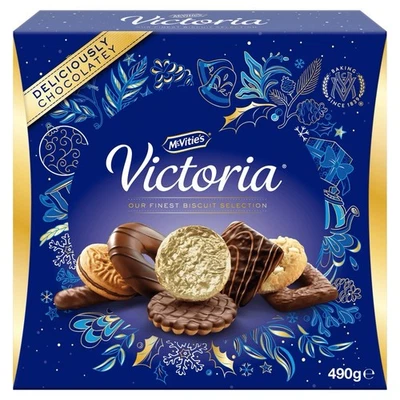 McVitie’s Victoria Biscuit Selection 490g | Great for parties, gifts, Christmas - Image 1 of 3