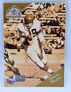 1994 Ted Williams Johnny Unitas ETCHED IN STONE Insert #ES5 - Picture 1 of 2
