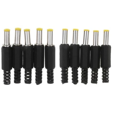 10 Pieces 5.5mm 2.5 Mm Male DC Plug Connector Socket - Image 1 of 4
