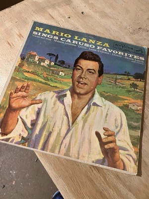 MARIO LANZA SINGS CARUSO FAVORITES VINYL LP VG - Image 1 of 2