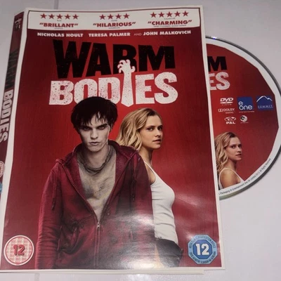 Warm Bodies DVD (2013) Nicholas Hoult, Levine (DIR) cert 12  disc cover only - Image 1 of 4