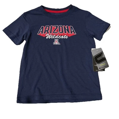 NEW Arizona Wildcats Colosseum Navy Blue SS Crew Neck Tee T-Shirt Toddler 3T - Image 1 of 4