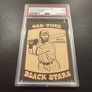 1974 Laughlin Old Time Black Stars Floyd Gardner #7 PSA 5 EX SET BREAK - Bild 1 von 2