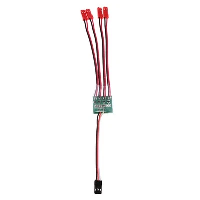 Drohne Nachtflug LED Bar Streifen Blinklichter Controller 4S Lipo - Bild 1 von 4