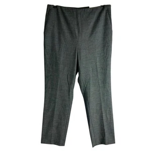 Neu Ann Taylor Damen Gr. 10 The Ankle Hose grau Seitenreißverschluss Bi-Stretch neu mit Etikett - Bild 1 von 10