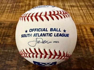 Неиспользованный официальный игровой мяч Южной Атлантической лиги Rawlings - Изображение 1 из 4