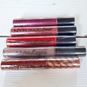 Lot of 5 NYX Liquid Lipsticks NEW - Picture 1 of 2