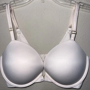 Victorias Secret 34DD Bra T-Shirt Push-Up Full Coverage Beige Tan Nude VS - Picture 1 of 10