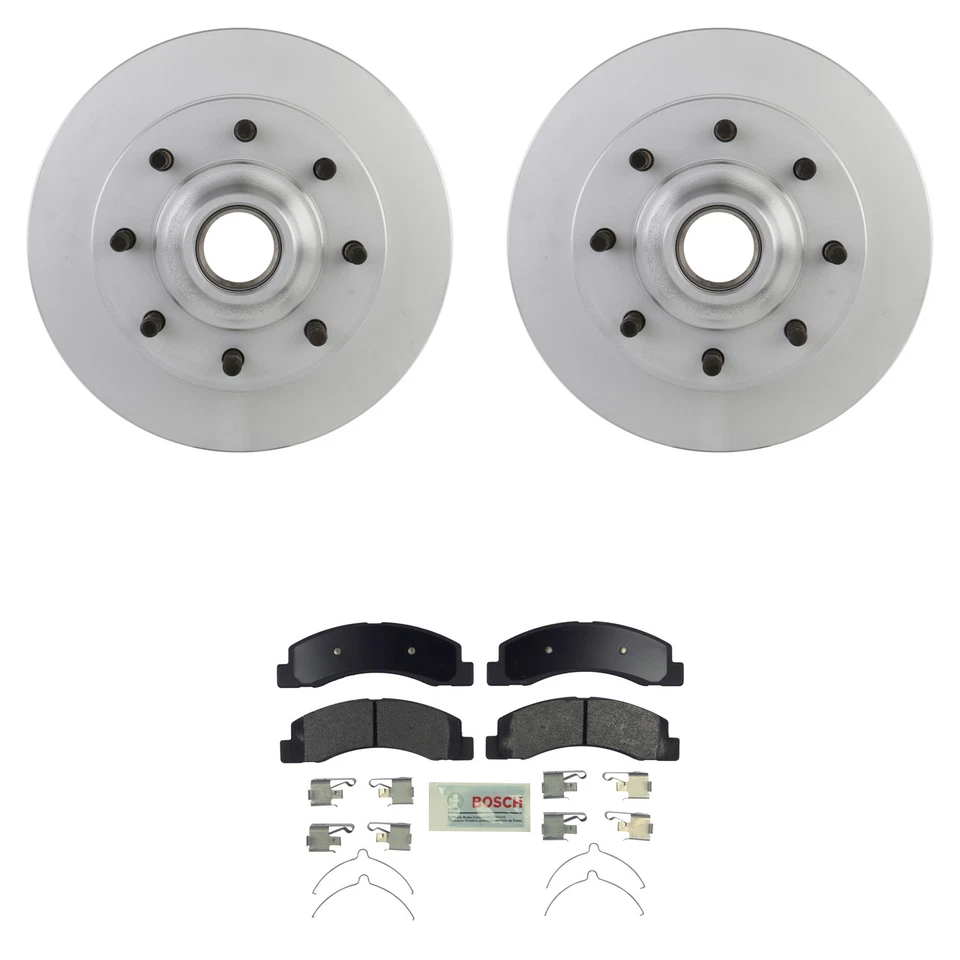 博世前 331 毫米转子蓝色半米盘式制动垫套件适用于福特 Excursion — 第 1/1 张图片