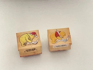 Estampillas de Winnie The Pooh de Disney All Night Media, lista de deseos 740C, escritura de cartas, - Imagen 1 de 2