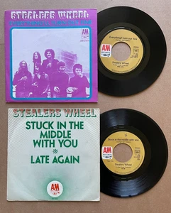 STEALERS WHEEL Lot 2 x 7" 45 ( FRANCE) Everything'll turn out fine/Stuck in t... - Picture 1 of 2