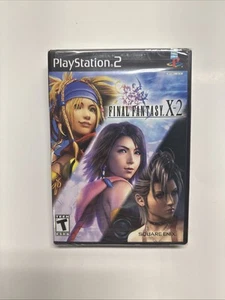 Final Fantasy X-2 (PlayStation 2, 2003) PS2 NEW Black Label Factory Sealed - Picture 1 of 7