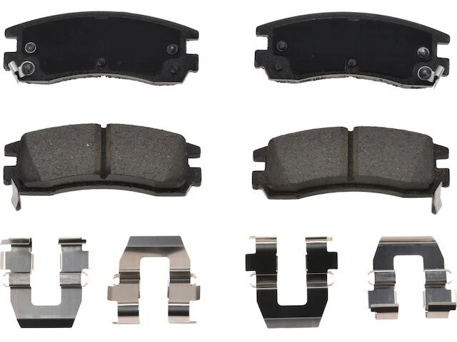 Juego de pastillas de freno traseras API OEF3 de cerámica para Buick Park Avenue 1997-2005 56HFGC Foto 1 de 1