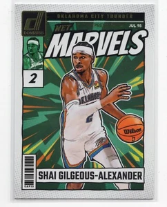 2024-25 Panini Donruss Shai Gilgeous-Alexander #12 Net Marvels Prova di Stampa (AK) - Foto 1 di 1