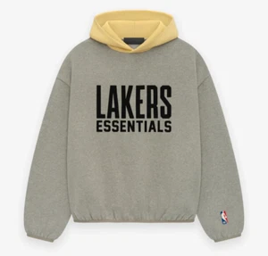 Los Angeles Lakers Fear of God NBA x ESSENTIALS Pullover Hoodie grau XL - Bild 1 von 13
