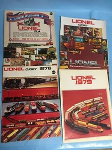 Lionel Catalogs Lot of 6 - 1979 1978 1977 1975 1970 - Picture 1 of 7