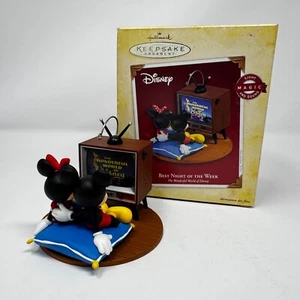 Hallmark Keepsake Magic Disney Mickey Mouse Best Night of the Week Ornament - Picture 1 of 13