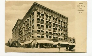 Early LOS ANGELES CA Postcard HOTEL VAN NUYS photo image UDB - Picture 1 of 2