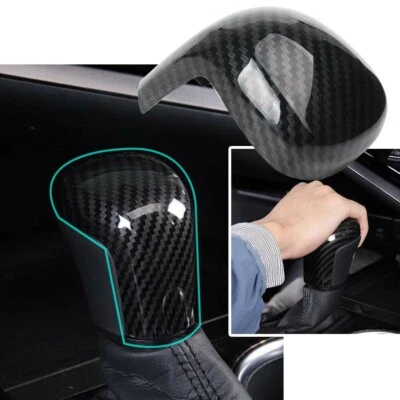 Carbon Fiber Interior Gear Shift Knob Cover Trim For Toyota Corolla 2019-2024 - Image 1 of 4