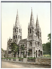 Ireland, St. Finbarr?s Cathedral, Co Cork. St.  Vintage photochrome,  photochr