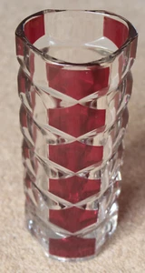 Vintage Luminarc Windsor Rubin Cranberry Glas Vase von J G Durand 17 cm hoch - Bild 1 von 1