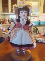 leonardo collection porcelain doll karen