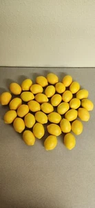 Artificial Lemons, Lot Of 36, 3 Inch,Realistic size, Great for Crafts or Display - Picture 1 of 8