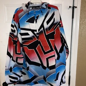 Chalk Line Transformers Anorak Jacket Hoodie Size 2XL BRAND NEW - Picture 1 of 10