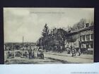 Wwi German Soldiers Checkpoint Headquarters Postcard Occupied Sivry-Sur-Meuse Fr