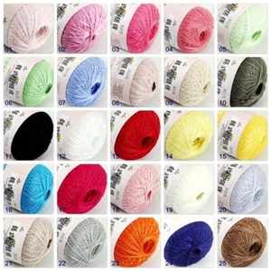 Oferta Chal de Crochet Bufanda de Tejer Suave 1 bolax50 g Algodón Encaje Manal - Imagen 1 de 32