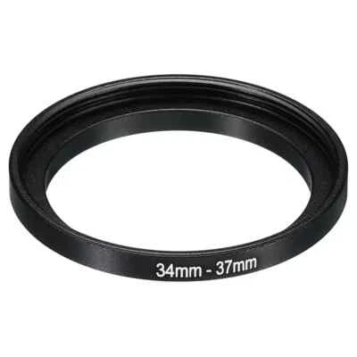 34mm-37mm Metal Step Up Ring Camera Lens Filter Adapter Aluminum Adapter Ring - Image 1 of 4