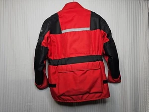 Joe Rocket Jacket Padded Motorcycle Lined Insulted Red Ballistic Womens Large - Picture 1 of 11